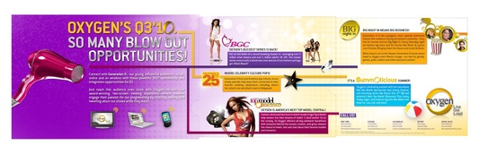 OXYGEN NETWORK BROCHURE FOR AD BUYERS
